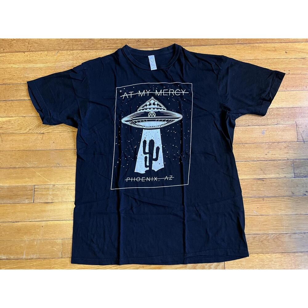 At My Mercy Alien Abduction Phoenix Arizona Shirt Mens Large Black